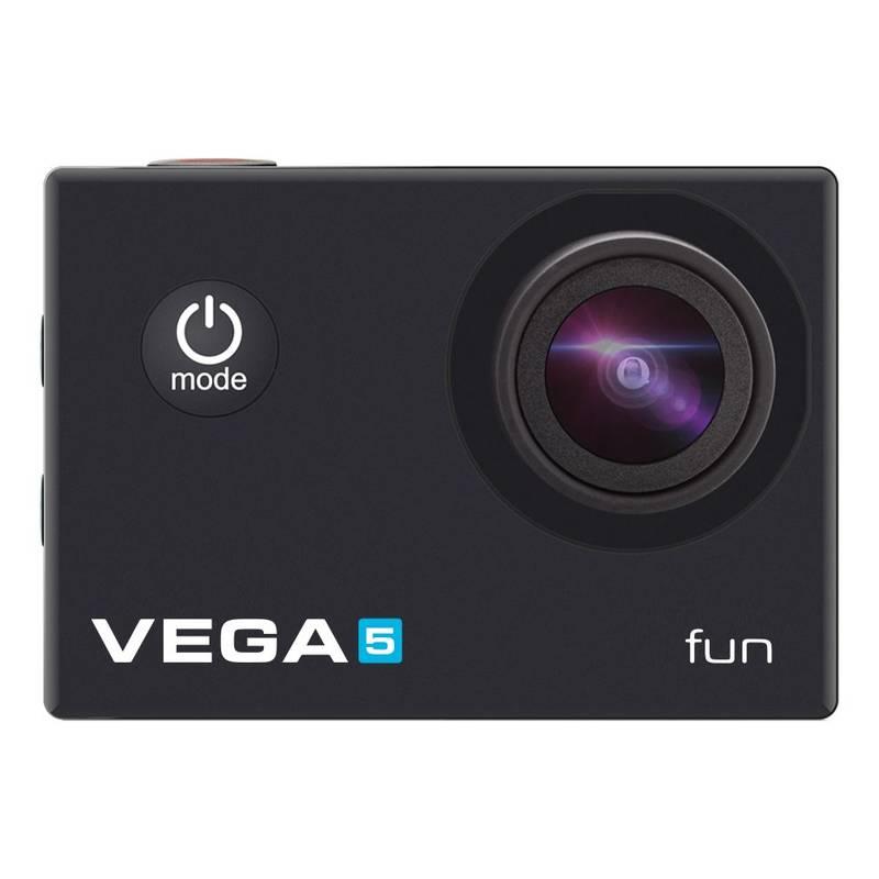 Outdoorová kamera Niceboy VEGA 5 fun dálkové ovládání černá, Outdoorová, kamera, Niceboy, VEGA, 5, fun, dálkové, ovládání, černá