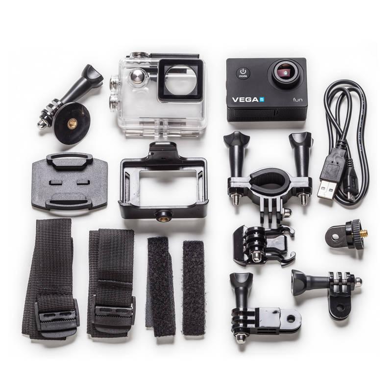 Outdoorová kamera Niceboy VEGA 5 fun dálkové ovládání černá