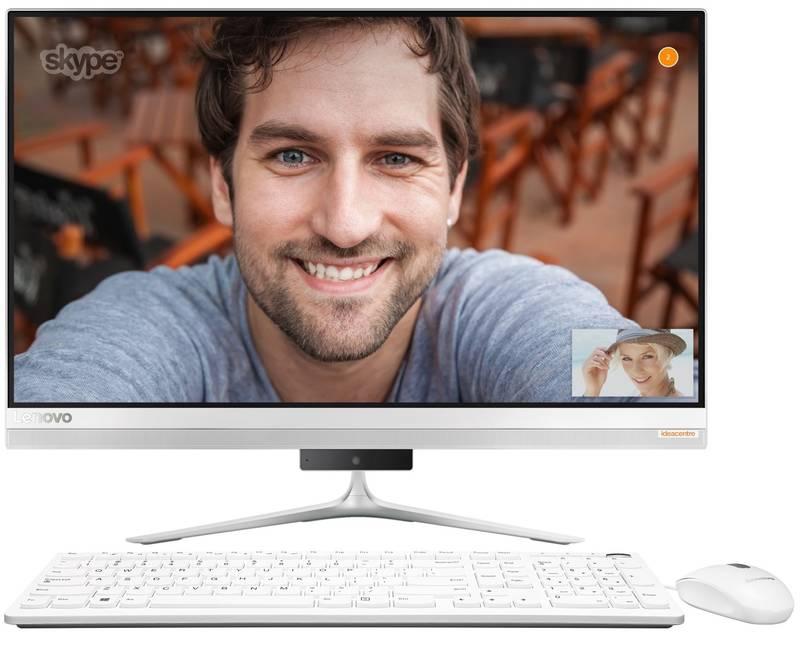 Počítač All In One Lenovo IdeaCentre AIO 520S-23IKU stříbrný