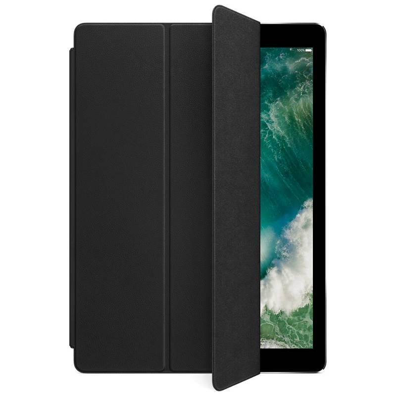Pouzdro na tablet Apple Leather Smart Cover pro iPad Pro 12,9" černé