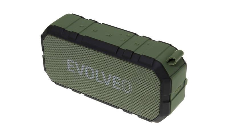 Přenosný reproduktor Evolveo Armor FX6 zelené