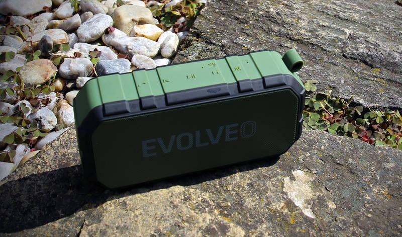 Přenosný reproduktor Evolveo Armor FX6 zelené