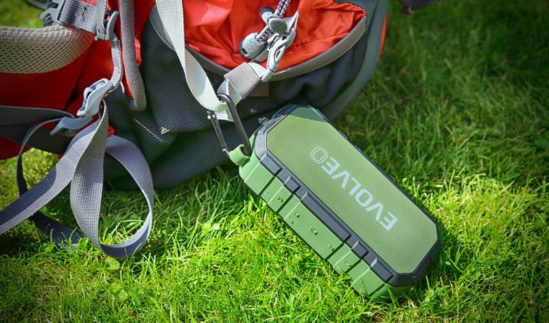 Přenosný reproduktor Evolveo Armor FX6 zelené