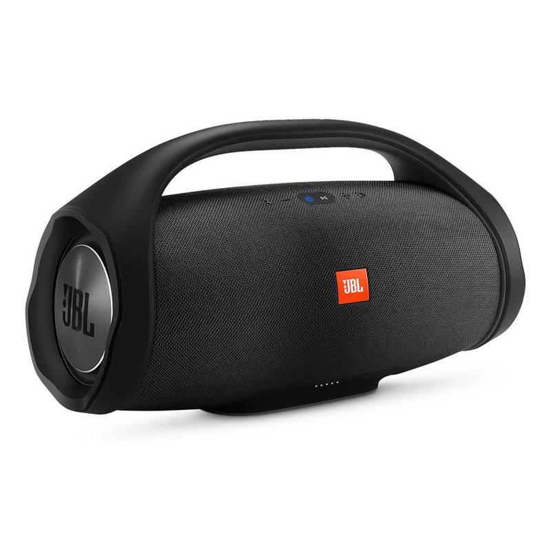 Přenosný reproduktor JBL Boombox černý, Přenosný, reproduktor, JBL, Boombox, černý