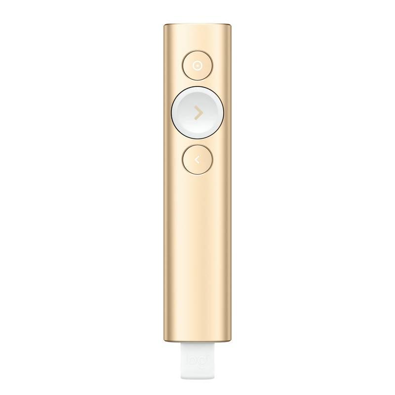 Prezentér Logitech Spotlight zlatý