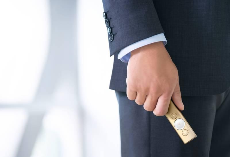 Prezentér Logitech Spotlight zlatý