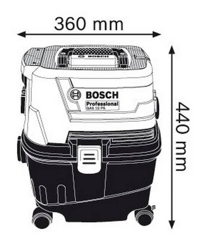 Průmyslový vysavač Bosch GAS 15 PS, Průmyslový, vysavač, Bosch, GAS, 15, PS