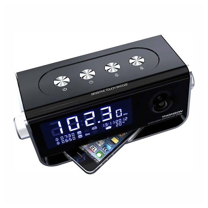 Radiobudík Thomson CT350 černý stříbrný