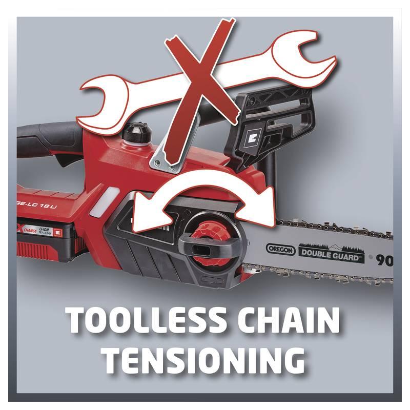 Řetězová pila Einhell GE-LC 18 Li Kit Expert Plus