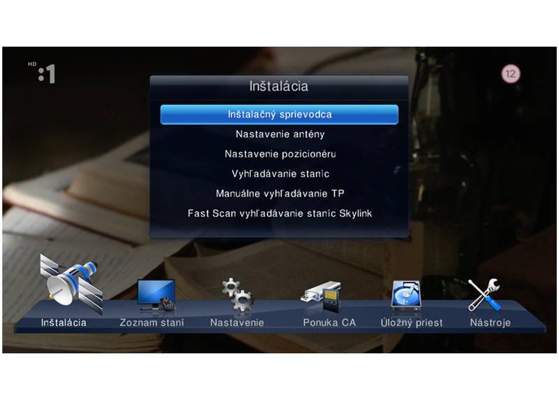 Satelitní přijímač AB Cryptobox Smart HD černý