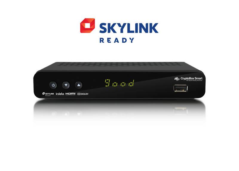 Satelitní přijímač AB Cryptobox Smart HD černý