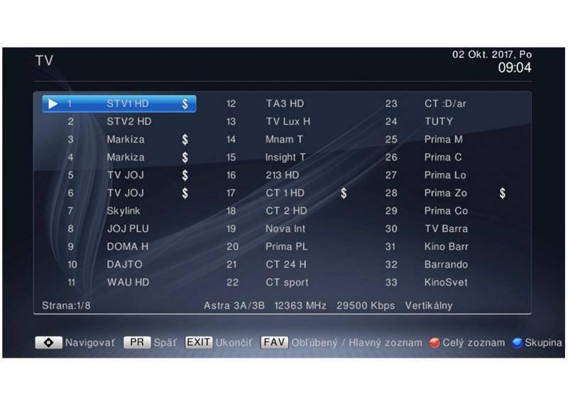 Satelitní přijímač AB Cryptobox Smart HD černý