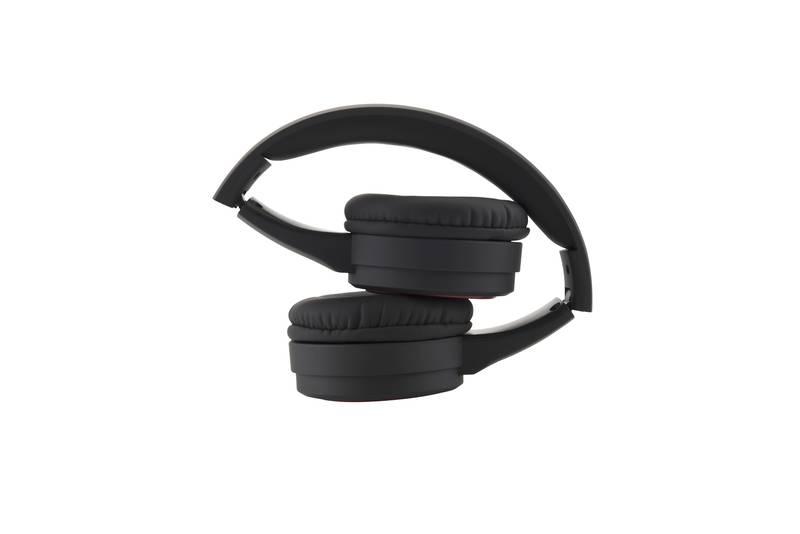 Sluchátka GoGEN HBTM 31R černá červená