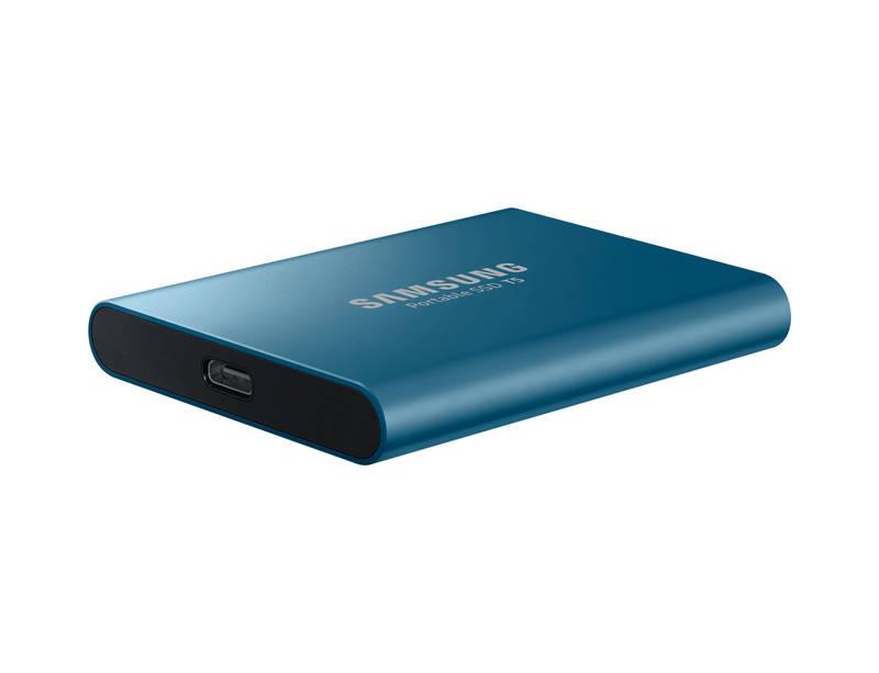 SSD externí Samsung T5 250GB modrý