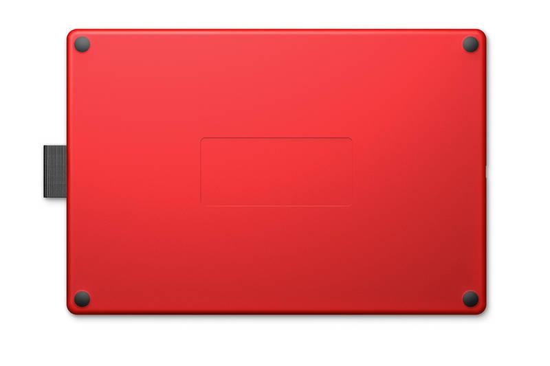 Tablet Wacom One By Medium černý červený, Tablet, Wacom, One, By, Medium, černý, červený