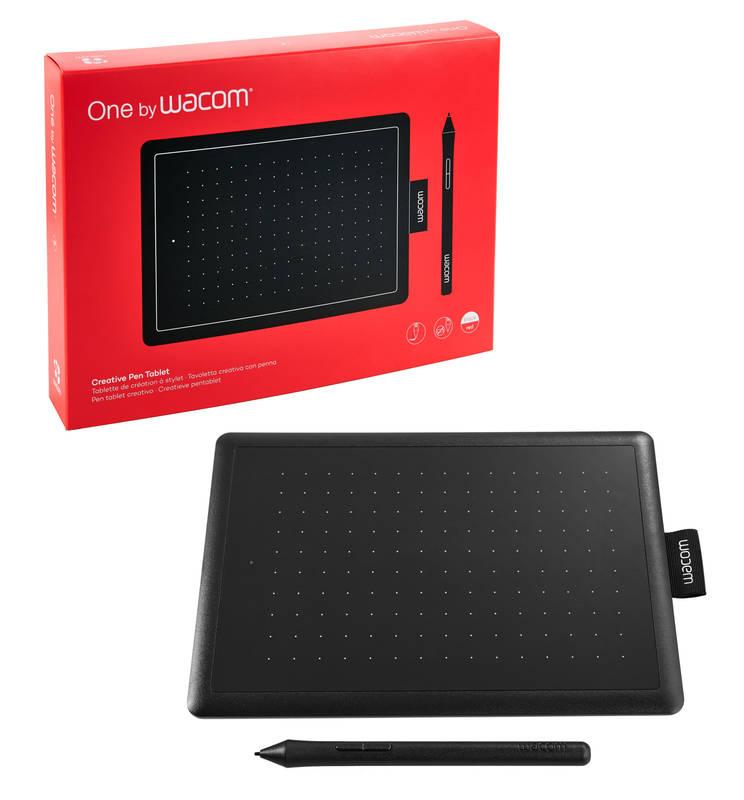Tablet Wacom One By Small černý červený