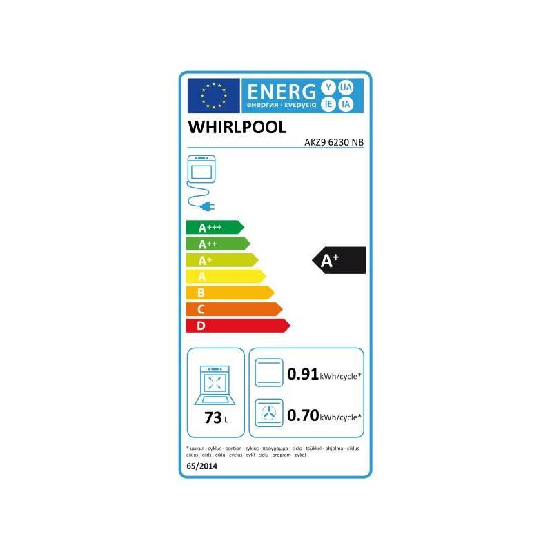 Trouba Whirlpool ABSOLUTE AKZ9 6230 NB černá