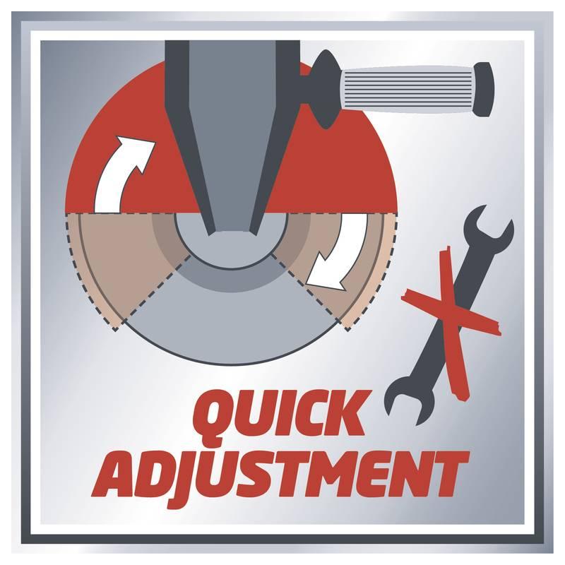 Úhlová bruska Einhell TE-AG 125 750 Kit