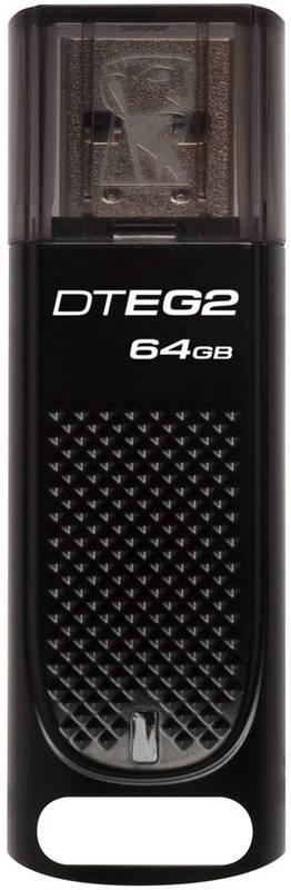 USB Flash Kingston DataTraveler Elite G2 64GB černý, USB, Flash, Kingston, DataTraveler, Elite, G2, 64GB, černý