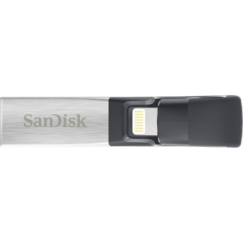 USB Flash Sandisk iXpand 64GB Lightning USB 3.0 černý