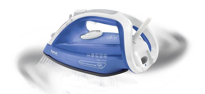 Žehlička Tefal Aquaspeed Precision FV5540E0 bílá modrá