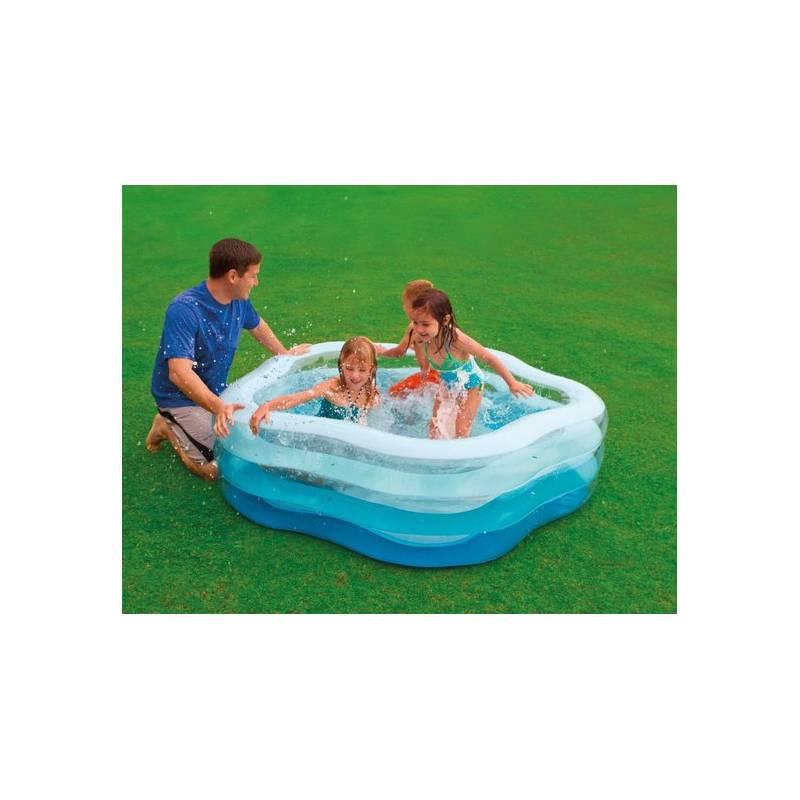 Bazén Intex Summer Colors Pool 1,85 x1,8 x 0,53 m, tvar hvězdice, 156495NP