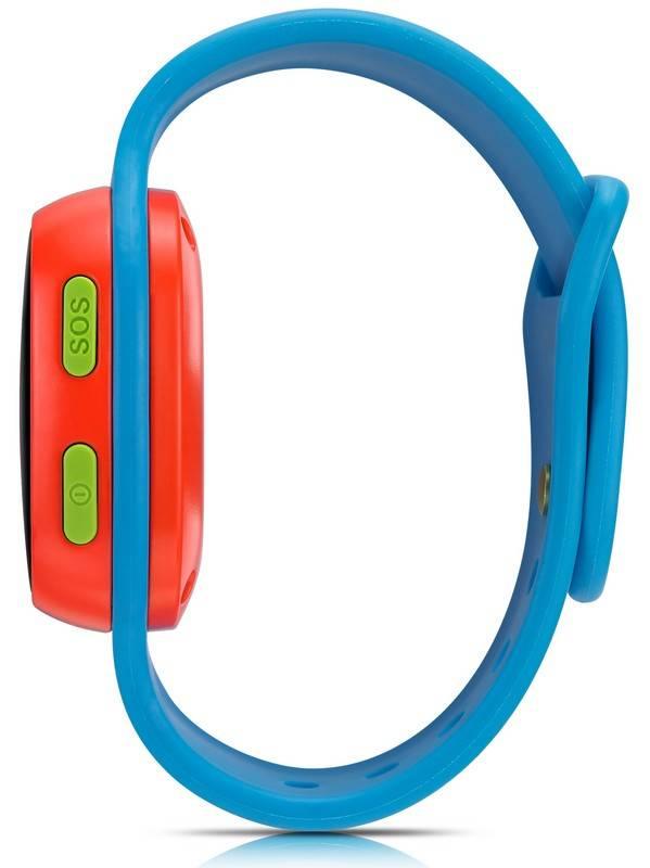 Chytré hodinky ALCATEL MOVETIME Track&Talk Watch červené modré, Chytré, hodinky, ALCATEL, MOVETIME, Track&Talk, Watch, červené, modré