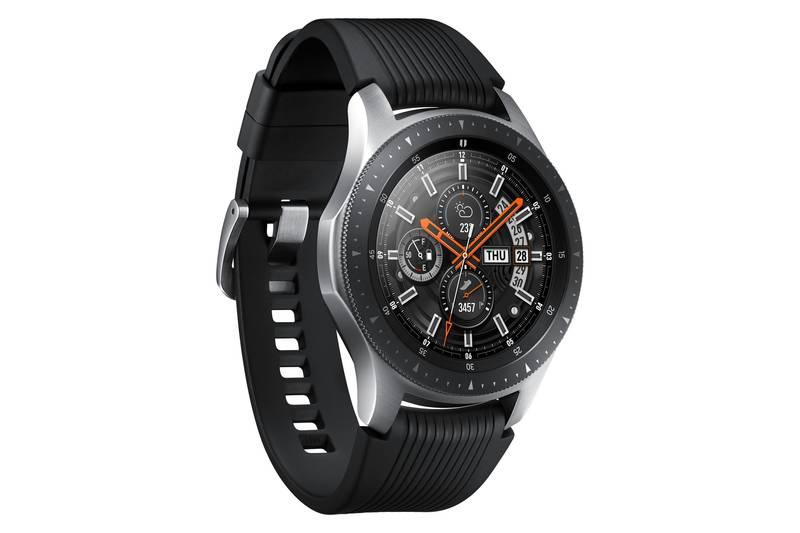 Chytré hodinky Samsung Galaxy Watch 46mm stříbrné, Chytré, hodinky, Samsung, Galaxy, Watch, 46mm, stříbrné