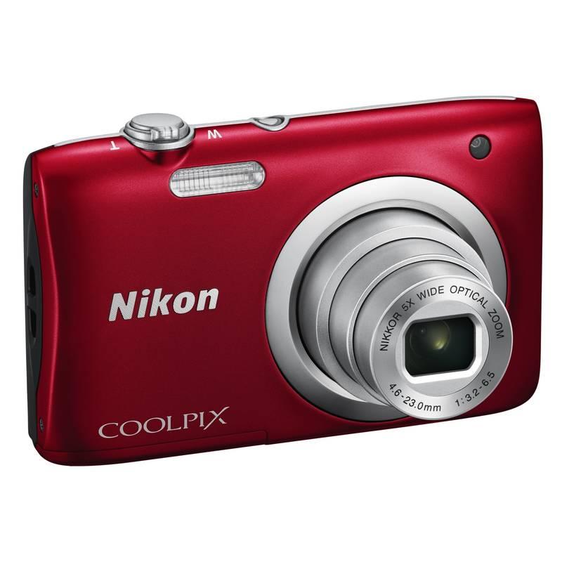 Digitální fotoaparát Nikon Coolpix A100 červený, Digitální, fotoaparát, Nikon, Coolpix, A100, červený