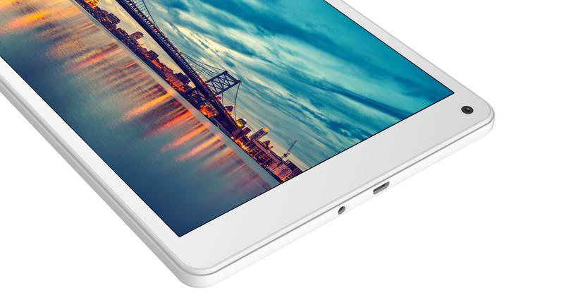 Dotykový tablet iGET SMART G101 stříbrný bílý