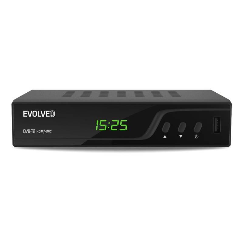 DVB-T2 přijímač Evolveo Omega T2 černý