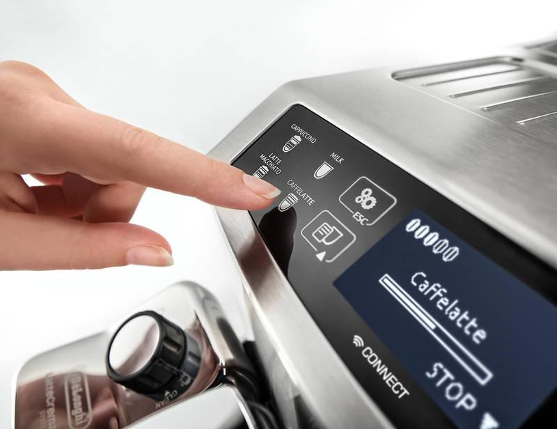 Espresso DeLonghi PrimaDonna S Evolution ECAM 510.55.M stříbrné