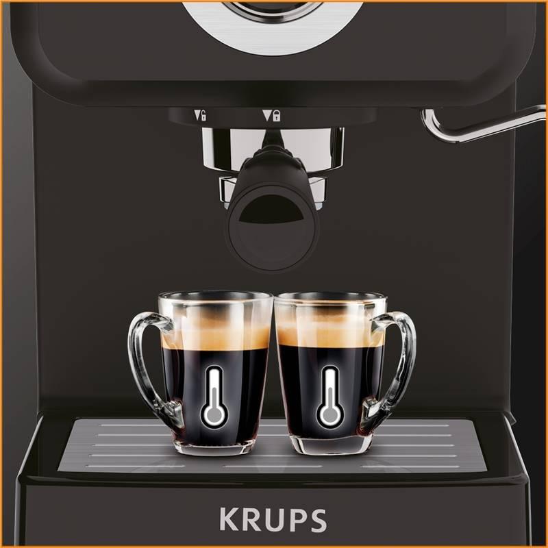 Espresso Krups Opio XP320830 černé, Espresso, Krups, Opio, XP320830, černé