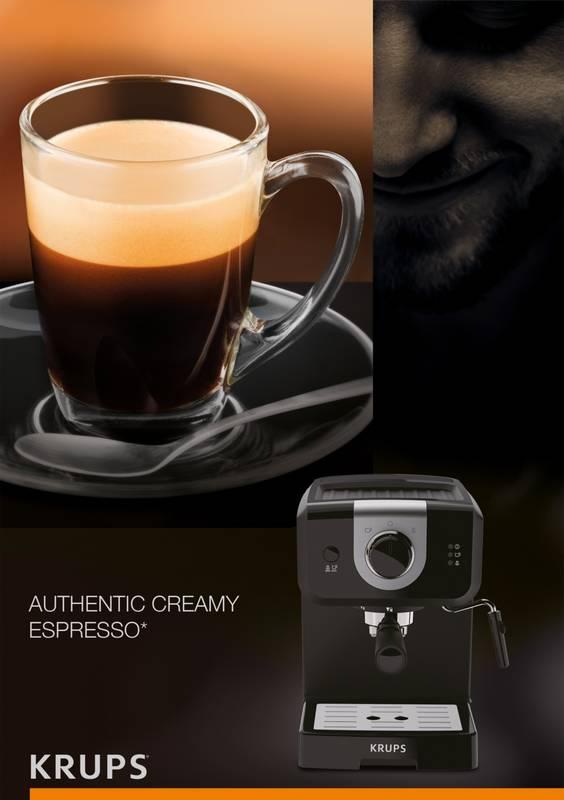 Espresso Krups Opio XP320830 černé