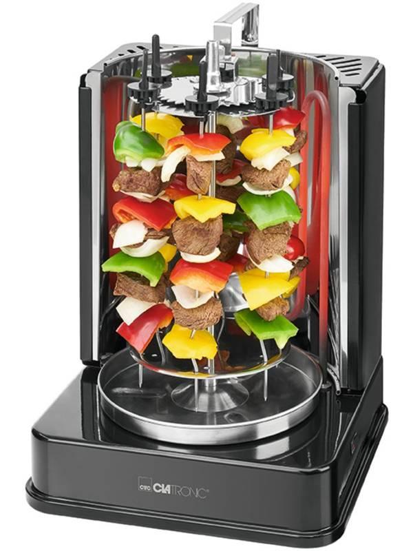 Gril Clatronic Döner DVG 3686 černý nerez