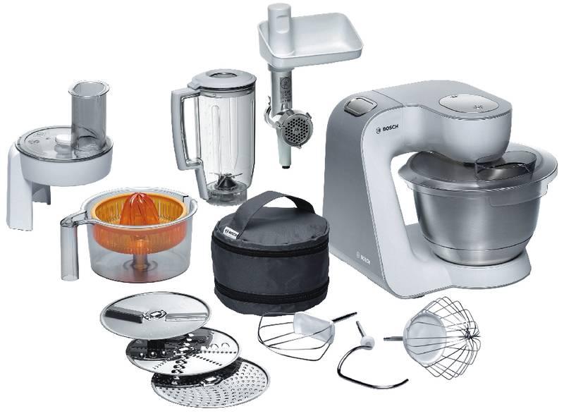 Kuchyňský robot Bosch MUM54240 stříbrný bílý