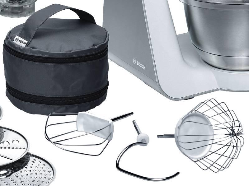 Kuchyňský robot Bosch MUM54240 stříbrný bílý