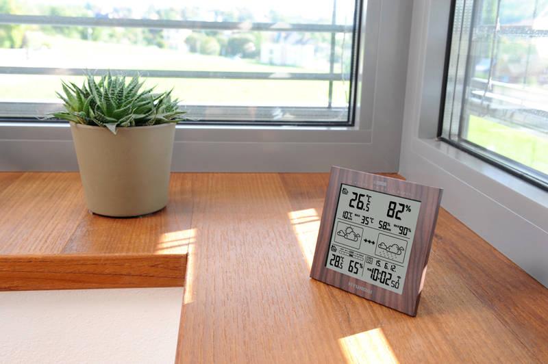 Meteorologická stanice Hyundai WS 2244 W hnědá