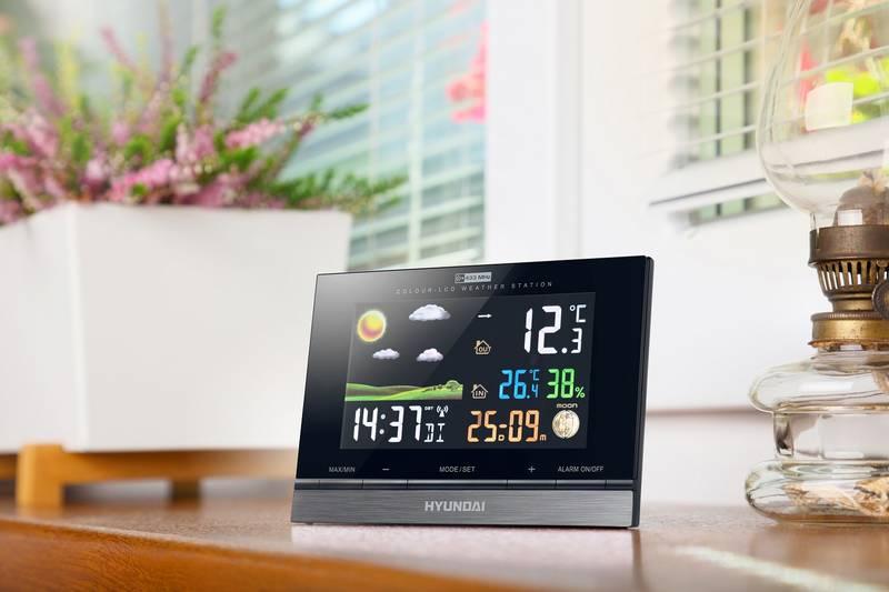 Meteorologická stanice Hyundai WS 2303 černá