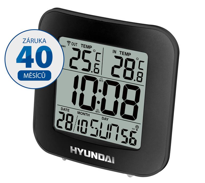 Meteorologická stanice Hyundai WS 7236 černá