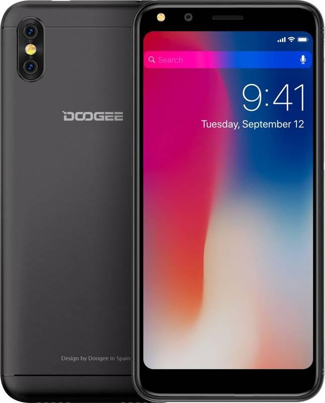 Mobilní telefon Doogee X53 Dual SIM 16 GB černý, Mobilní, telefon, Doogee, X53, Dual, SIM, 16, GB, černý