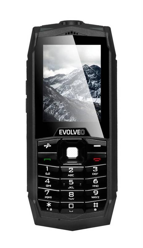 Mobilní telefon Evolveo StrongPhone Z1 Dual SIM černý, Mobilní, telefon, Evolveo, StrongPhone, Z1, Dual, SIM, černý