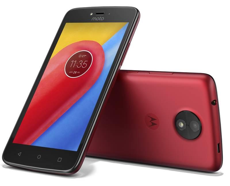 Mobilní telefon Motorola Moto C Dual SIM červený
