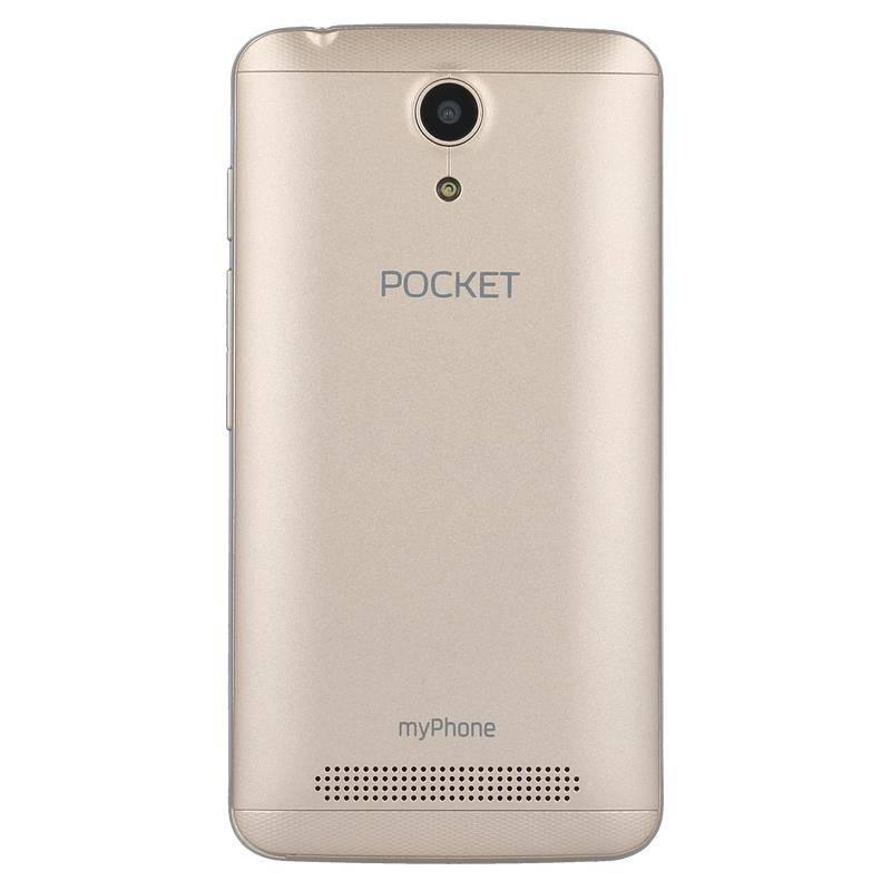 Mobilní telefon myPhone POCKET zlatý
