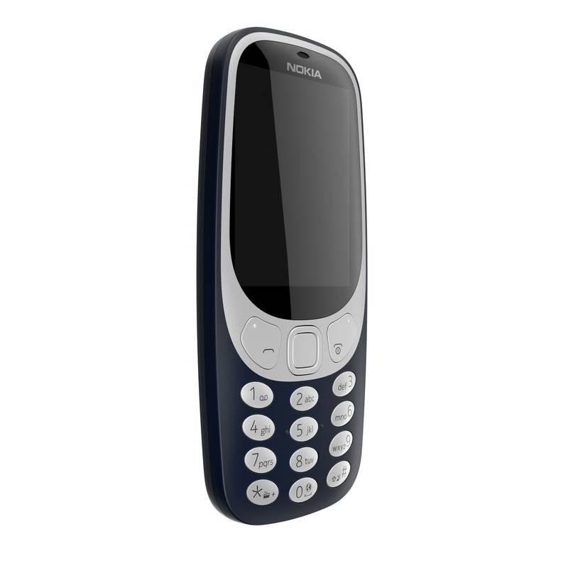 Mobilní telefon Nokia 3310 Dual SIM modrý, Mobilní, telefon, Nokia, 3310, Dual, SIM, modrý