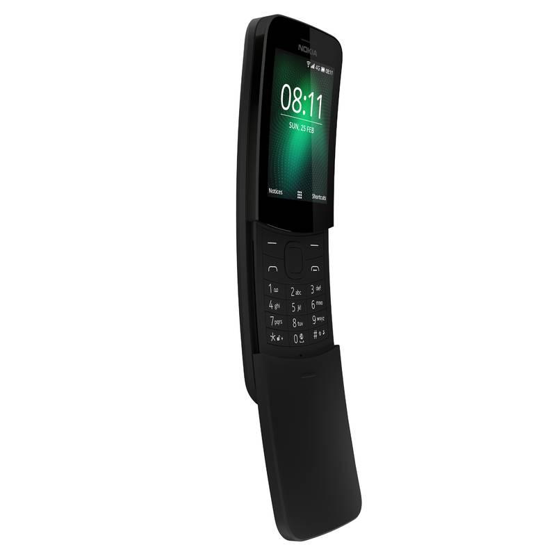 Mobilní telefon Nokia 8110 4G Single SIM černý