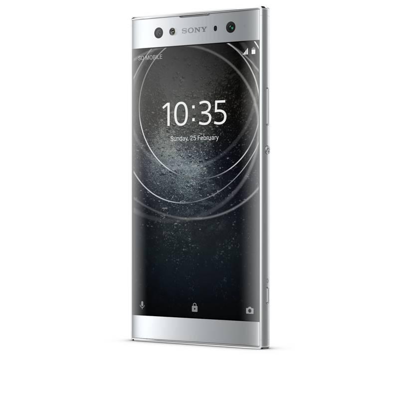 Mobilní telefon Sony Xperia XA2 Ultra Dual SIM stříbrný, Mobilní, telefon, Sony, Xperia, XA2, Ultra, Dual, SIM, stříbrný