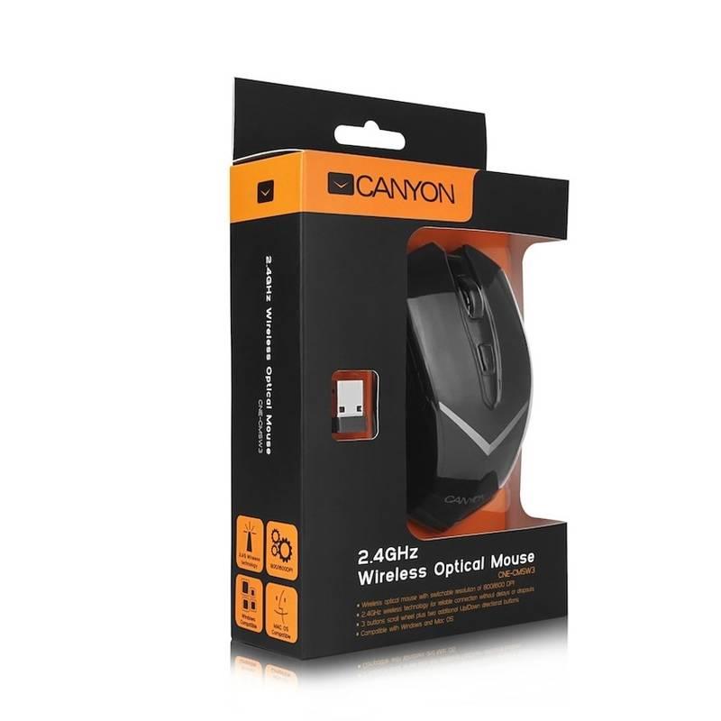 Myš Canyon CNE-CMSW3 černá
