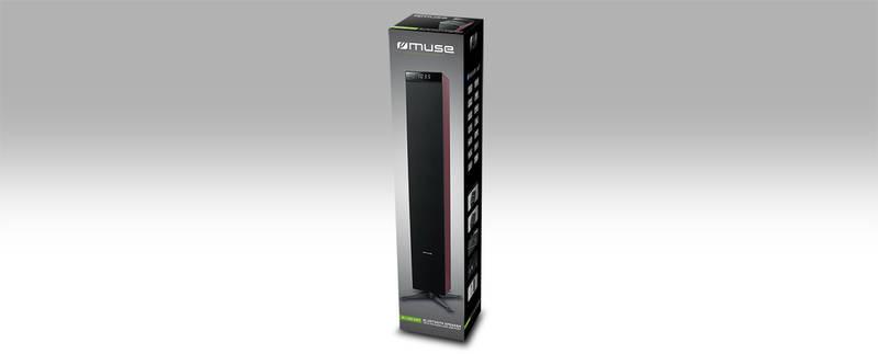Party reproduktor MUSE M-1280DWT černý dřevo