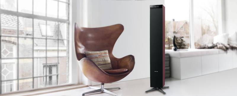 Party reproduktor MUSE M-1280DWT černý dřevo